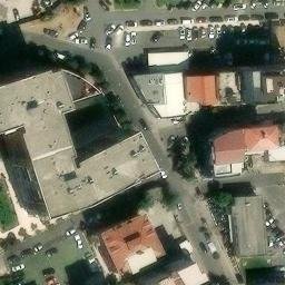 Volleyball Court — aerial view