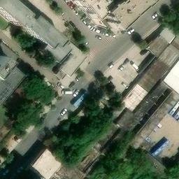 Grass Volleyball Court — aerial view