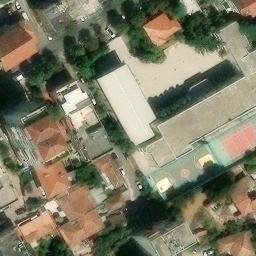 Volleyball Court — aerial view