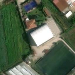 Volleyball Court — aerial view