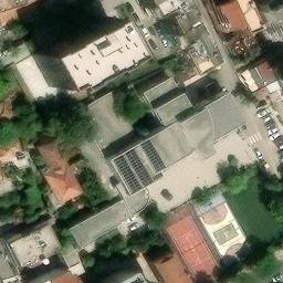 Volleyball Court — aerial view