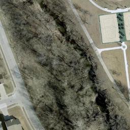 Union Precinct Beach Volleyball Court #1 — aerial view