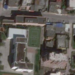 Volleyball Court — aerial view