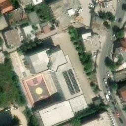 Volleyball Court — aerial view