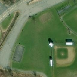 Hepburn Township Beach Volleyball Court — aerial view