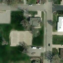 North Ogden Beach Volleyball Court — aerial view