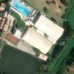 Volleyball Court — aerial view