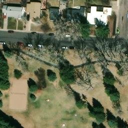 Sand Court — aerial view