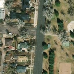 Laramie Beach Volleyball Court #1 — aerial view