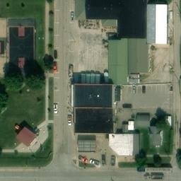 Cambridge Beach Volleyball Court — aerial view