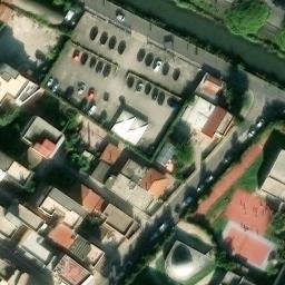 Volleyball Court near Terracina — aerial view