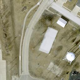 Volleyball Court — aerial view