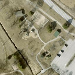 Elkhorn Beach Volleyball Court — aerial view