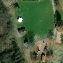 Sand Volleyball Court in Loyalsock Township, PA — aerial view