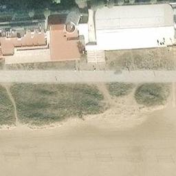 Sand Volleyball Court — aerial view