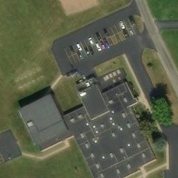 Sherrard Sand Volleyball Courts — aerial view