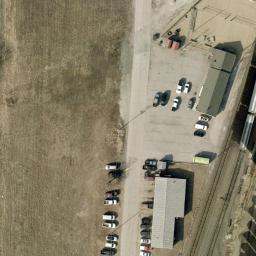 Railway Inn Volleyball Court — aerial view