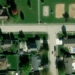 Manteno Beach Volleyball Court #2 — aerial view