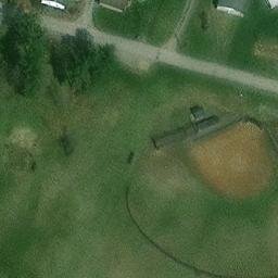Shippenville Beach Volleyball Court — aerial view