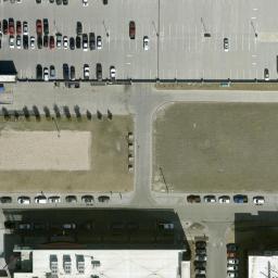 Sand Volleyball Court in Omaha, NE — aerial view