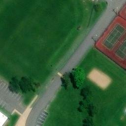 Hughesville Beach Volleyball Court — aerial view