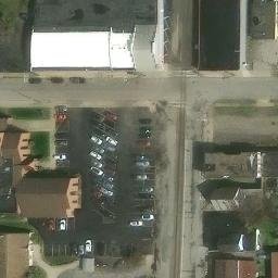 Friday Night Volleyball — aerial view
