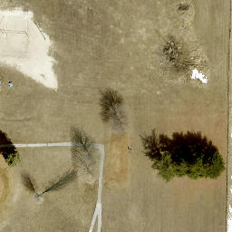 Treynor Beach Volleyball Court — aerial view