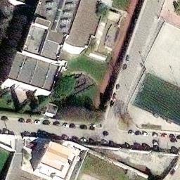 Volleyball Court near Andria — aerial view