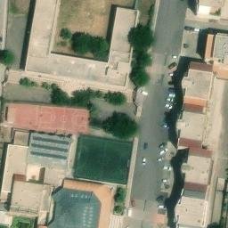 Volleyball Court — aerial view