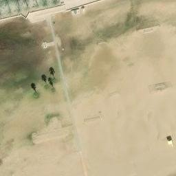 Sand Volleyball Court — aerial view
