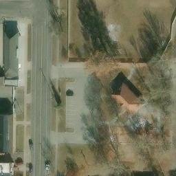 Sand Volleyball Court in Ogden, UT — aerial view