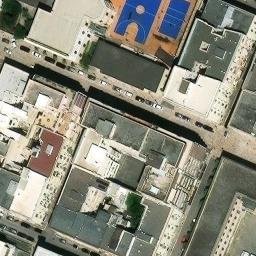 Volleyball Court — aerial view
