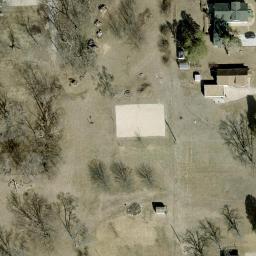 Bellevue Beach Volleyball Court #2 — aerial view