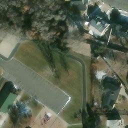 Riverdale Beach Volleyball Court — aerial view