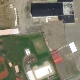 Volleyball Court, West Middlesex, PA — aerial view