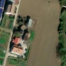 Sand Volleyball Court — aerial view