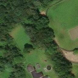 Volleyball Court, PA — aerial view