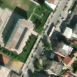 Volleyball Court — aerial view