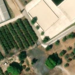 Sand Volleyball Court — aerial view
