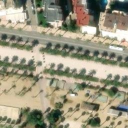 Volleyball Court — aerial view