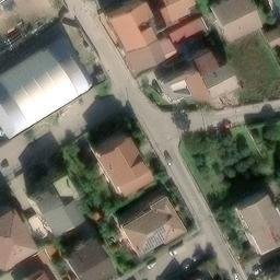 Volleyball Court near Airola — aerial view