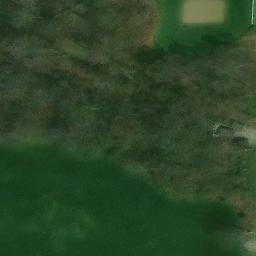 Sand Volleyball Court, OH — aerial view