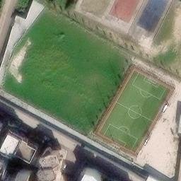 Volleyball Court — aerial view