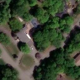 Sand Volleyball Court, Wayne, NJ — aerial view