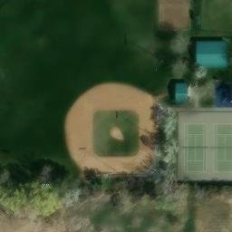 Volleyball Court, Farmington, UT — aerial view