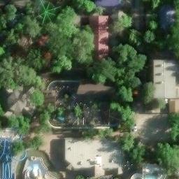 Sand Volleyball Court, Farmington, UT — aerial view
