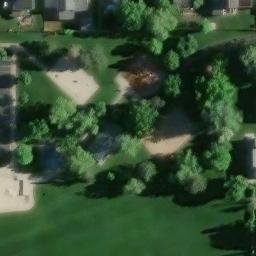 Beach Volleyball — aerial view
