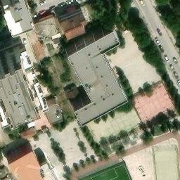 Volleyball Court — aerial view