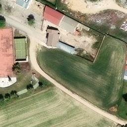 Volleyball Court — aerial view