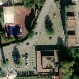 Volleyball Court — aerial view